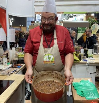 Dégustation de la daube de BLONDE D'AQUITAINE