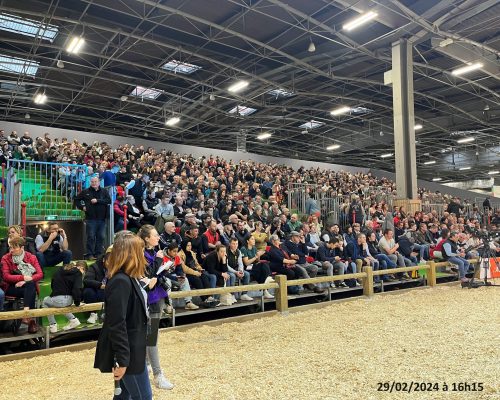 Le public en nombre pour le concours BLOND